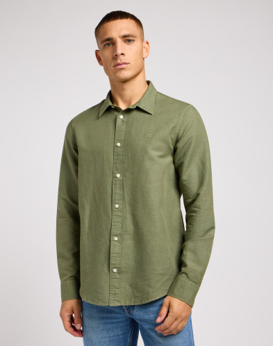 PATCH SHIRT OLIVE GROVE