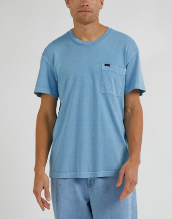 detail RELAXED POCKET TEE ICE BLUE