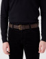 náhled DOUBLE PERFORATED BELT BROWN